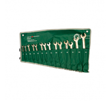 Набор ключей комб. трещоточных 14 шт. (7,8,10,11,12,13,14,15,16,17,18,19,22,24 мм) планшет тетр.  ДТ