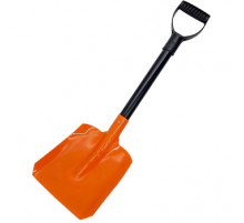 Лопата автомобильная для снега,металлический ковш,металлический черенок, ширина ковша-20см,V-ручка о