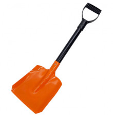 Лопата автомобильная для снега,металлический ковш,металлический черенок, ширина ковша-20см,V-ручка о