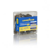 Предохранители флажковые пласт.Стандарт 50шт 15А Goodyear
