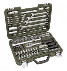 Набор инструмента 77 предм. 1/2, 1/4  ДТ