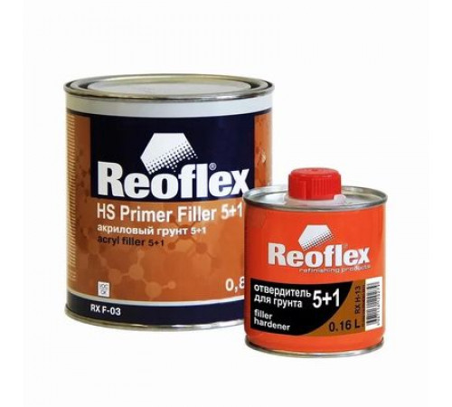 Грунт акриловый Reoflex 5+1 2К (0,8+0,16) белый Экопол