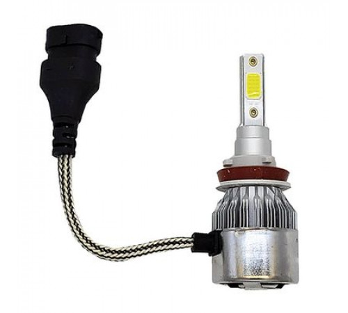 Лампы Sho-me G6 Lite светод H11 5000k 3600lm CSP-конвертор (к-т 2шт.) 12/24в для линз фар или д/св