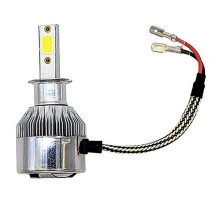 Лампы Sho-me G6 Lite светод H3 5000k 3600lm CSP-конвертор (к-т 2шт.) 12/24в для линз фар или д/св