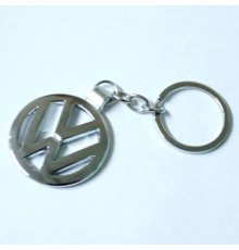 Брелок металл,логотип Вольксваген на подвеске, разм.4*7см BMM 010