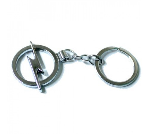 Брелок металл,логотип Опель на подвеске, разм.4*7см BMM 023