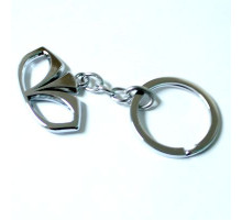 Брелок металл,логотип Дэу на подвеске, разм.4*7см BMM 025_