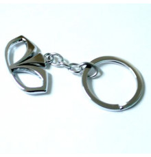 Брелок металл,логотип Дэу на подвеске, разм.4*7см BMM 025_