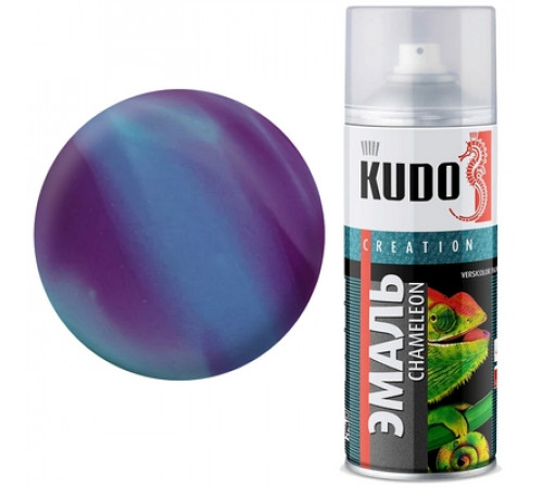 Краска декоративная CHAMELEON Изумрудный фламинго синий-зеленый-фиолетовый