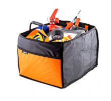 Сумка - органайзер в багажник складная, 2 отделения + карман размер 38х31х25 TOPAUTO