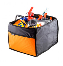 Сумка - органайзер в багажник складная, 2 отделения + карман размер 38х31х25 TOPAUTO