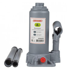 Домкрат гидравлический бутылочный SKYWAY с клапаном  4т h 180-350мм в коробке+сумка