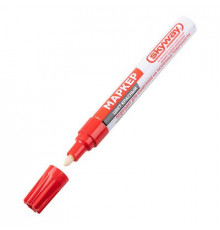Маркер  SKYWAY универсальный с наконечником из фетра, цвет красный