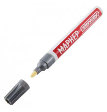 Маркер  SKYWAY универсальный с наконечником из фетра, цвет серебряный