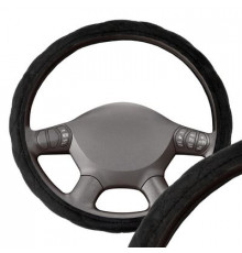 Оплетка искусственная замша 4XL (48-50 см) SKYWAY Design Large-1 Черная