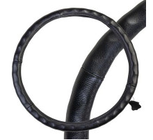Оплетка натуральная кожа 3XL (47-49 см) SKYWAY Base Large-3 Черная