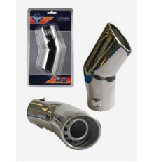 Насадка на глушитель Nova Bright нержавеющая сталь, в блистере (д.55мм) 38872