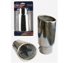 Насадка на глушитель Nova Bright нержавеющая сталь, в блистере (д.60мм) 31535