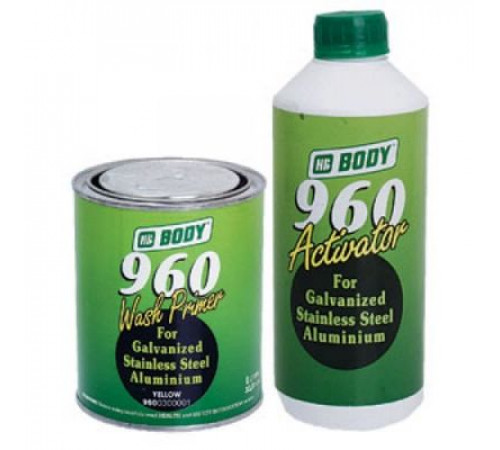 Грунт кислотный Body 960 1л+1л(к-т) серый