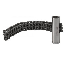 Съемник масляного фильтра цепной с приводом 1/2''DR, 16 мм HDR, с диапазоном до 120 мм / THORVIK