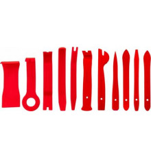 Набор приспособлений для демонтажа декоративных панелей салона автомобиля, 11 предметов / THORVIK