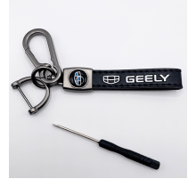 Брелок металл.кожа Джилли 14,5*2 в комплекте отвертка BKO021