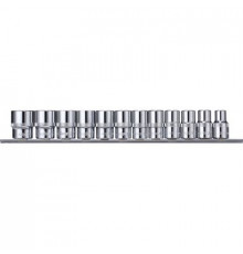 Набор головок 12предм 1/2 6-ти гр. на держателе, 10-24 мм, / OMBRA