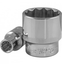 Головка 08 мм 1/2 12-ти гранная / OMBRA