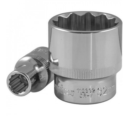 Головка 19 мм 1/2 12-ти гранная / OMBRA