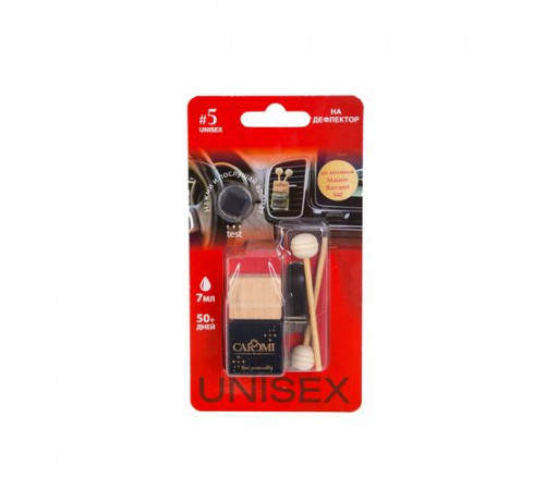 Ароматизатор CAROMI UNISEX на дефлектор  # 5 по мотивам Baccar540  7мл ~