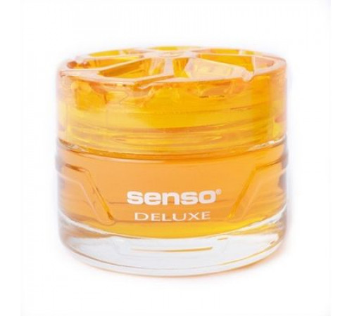 Ароматизатор Др.Маркус SENSO Deluxe в банке гелевый Vanilla Creme ~