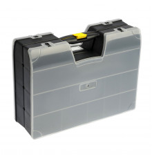 Органайзер пластиковый двухсторонний 18 34 ячейки (37,0 х 30,0 х 12,6 см) черный TOPAUTO