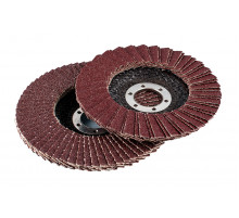 Диск лепестковый торцевой КЛТ 1 125 22.23 ткань А 120/80 ЛУГА