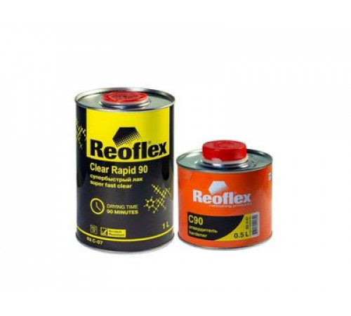 Лак супербыстрый Reoflex UHS +отв.C90 (1л+0,5л) Экопол