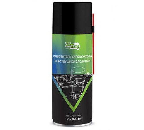 Очиститель карбюратора и воздушной заслонки 520 мл аэрозоль  ZIZAY