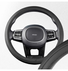 Оплетка экокожа M (37-39 см) SKYWAY Design Standart-1 Черная