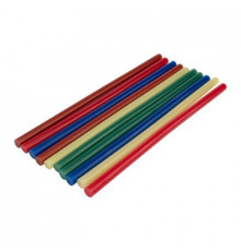 Стержни клеевые REXANT Ø 11 мм, 270 мм, цветные (10 шт./уп.)