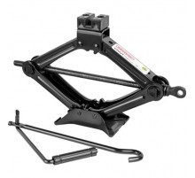 Домкрат механический ромбический УРАЛ SKYWAY 1,5т h 105-340мм с резиновой опорной частью, в чехле