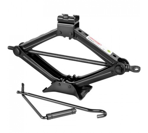 Домкрат механический ромбический УРАЛ SKYWAY 2т h 103-390мм в чехле