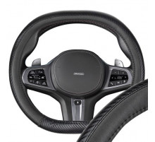 Оплетка экокожа S (35-37 см) 2D-тип SKYWAY Mix Dual-1 черная