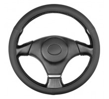 Оплетка кожаная M (37-39 см) SKYWAY Base Gorilla-1 черная