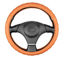 Оплетка кожаная M (37-39 см) SKYWAY Base Gorilla-2 коричневая