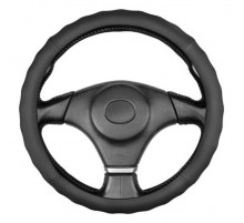 Оплетка кожаная M (37-39 см) SKYWAY Base Gorilla-2 черная