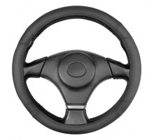 Оплетка кожаная M (37-39 см) SKYWAY Design Gorilla-4 черная