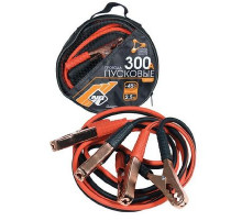 Стартовые провода Nova Bright-fusion 300 Ампер морозостойкие в сумке  2.5м