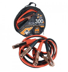 Стартовые провода Nova Bright-fusion 300 Ампер морозостойкие в сумке  2.5м