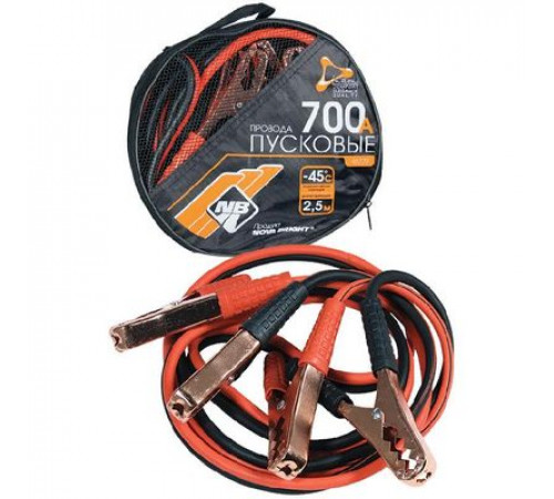 Стартовые провода Nova Bright-fusion 700 Ампер морозостойкие в сумке  4 м