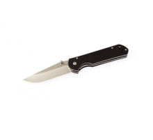 Нож складной 110 мм, чёрная рукоятка ДТ