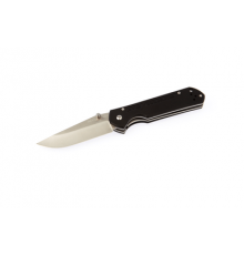 Нож складной 110 мм, чёрная рукоятка ДТ