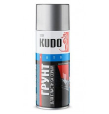 Грунт для пластика KUDO серый (активатор адгезии) AUTO аэр. 520мл.